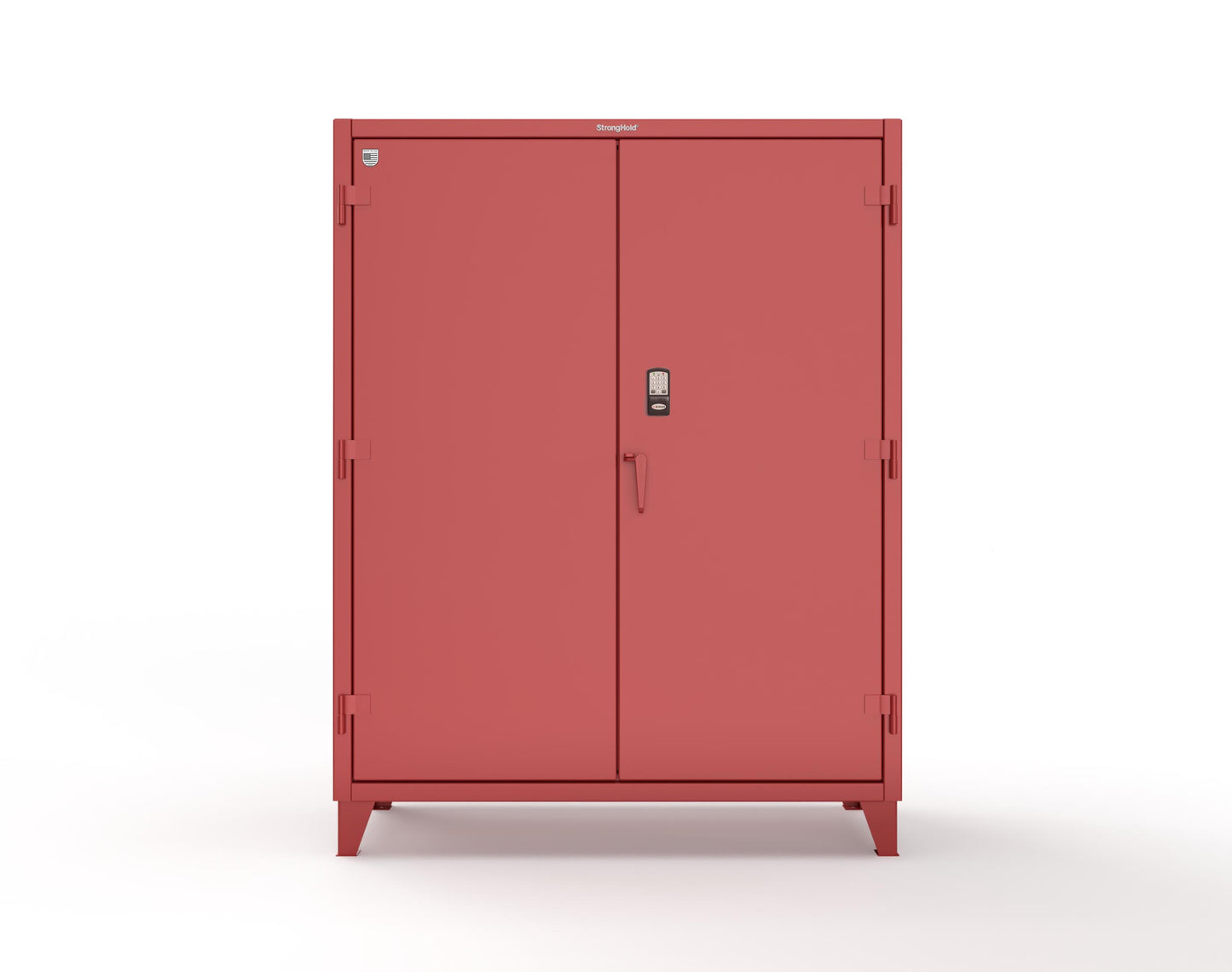 Extreme Duty 12 GA Cabinet with 4 Shelves Secured by Electronic Lock & Card Reader (HID iClass) - 60 In. W x 24 In. D x 78 In. H - 56-244-PI-3001