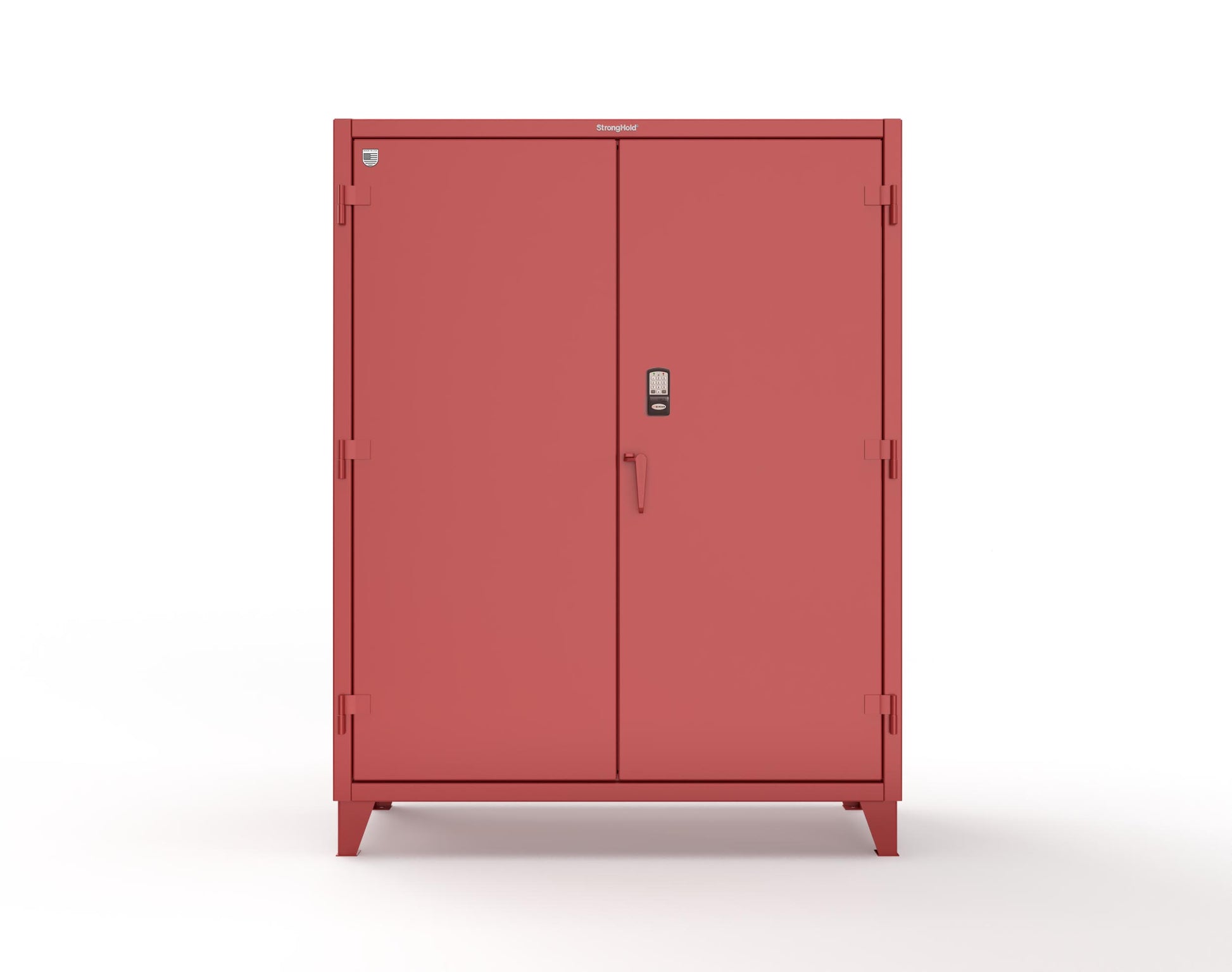 Extreme Duty 12 GA Cabinet with 4 Shelves Secured by Electronic Lock & Card Reader (HID iClass) - 60 In. W x 24 In. D x 78 In. H - 56-244-PI-3001