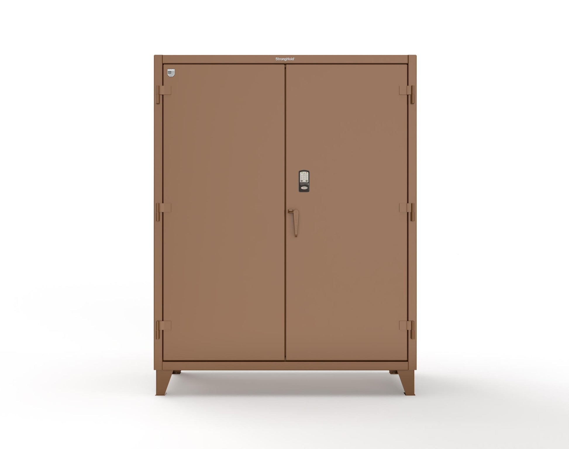 Extreme Duty 12 GA Cabinet with 4 Shelves Secured by Electronic Lock & Card Reader (HID iClass) - 60 In. W x 24 In. D x 78 In. H - 56-244-PI-8008