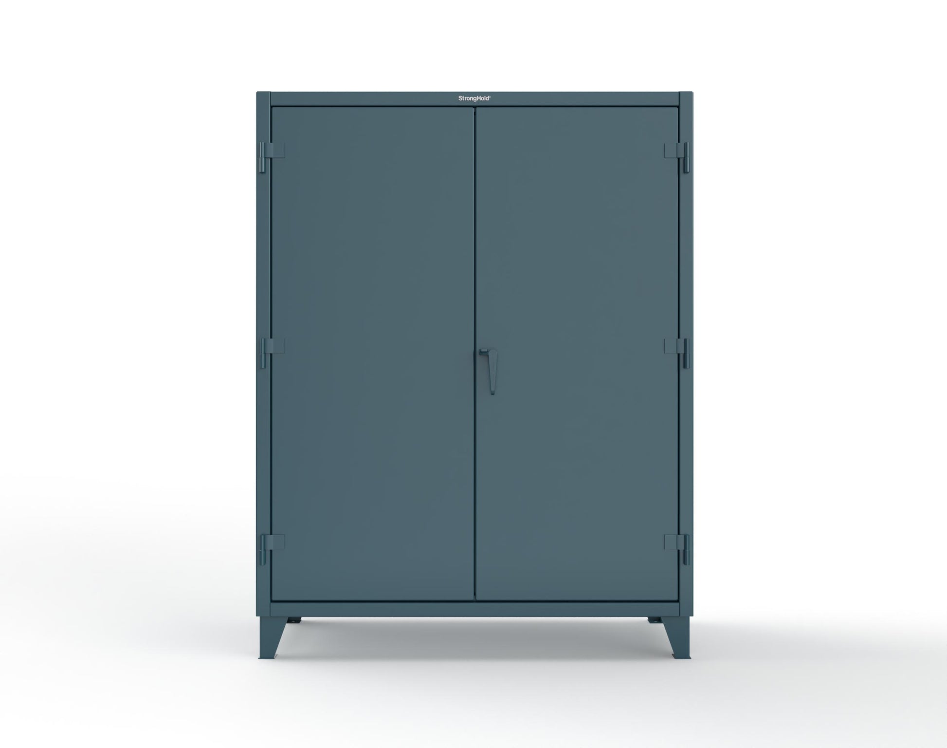 Extreme Duty 12 GA Cabinet with 7 Half-Width Drawers, 6 Shelves - 60 In. W x 24 In. D x 78 In. H - 56-246-7/5DB-5001