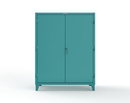 Extreme Duty 12 GA Cabinet with 7 Half-Width Drawers, 6 Shelves - 60 In. W x 24 In. D x 78 In. H - 56-246-7/5DB-5021
