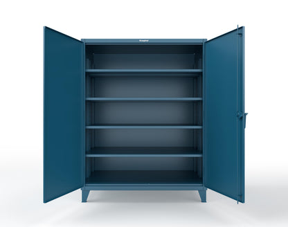 Extreme Duty 12 GA Cabinet with 4 Extra Deep Shelves - 60 In. W x 36 In. D x 78 In. H - 56-364-5001