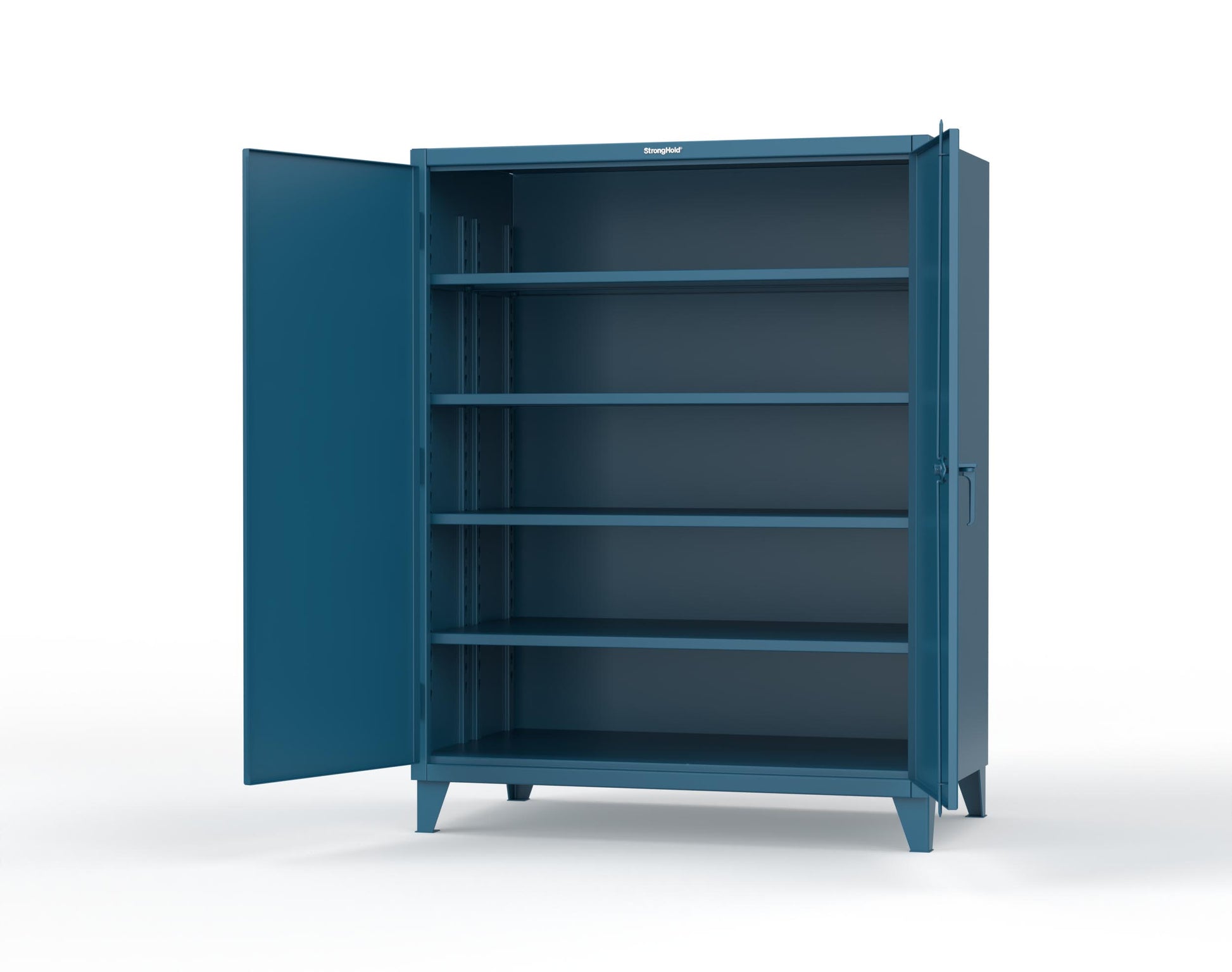 Extreme Duty 12 GA Cabinet with 4 Extra Deep Shelves - 60 In. W x 36 In. D x 78 In. H - 56-364-5001