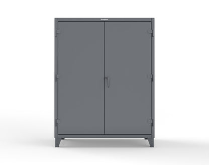 Extreme Duty 12 GA Industrial Cabinet with Multiple Sized Bins - 60 In. W x 24 In. D x 78 In. H - 56-BB-240-MOD-7024