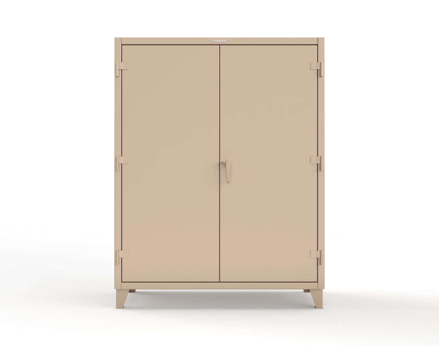 Extreme Duty 12 GA Industrial Cabinet with Multiple Sized Bins - 60 In. W x 24 In. D x 78 In. H - 56-BB-240-MOD-1019