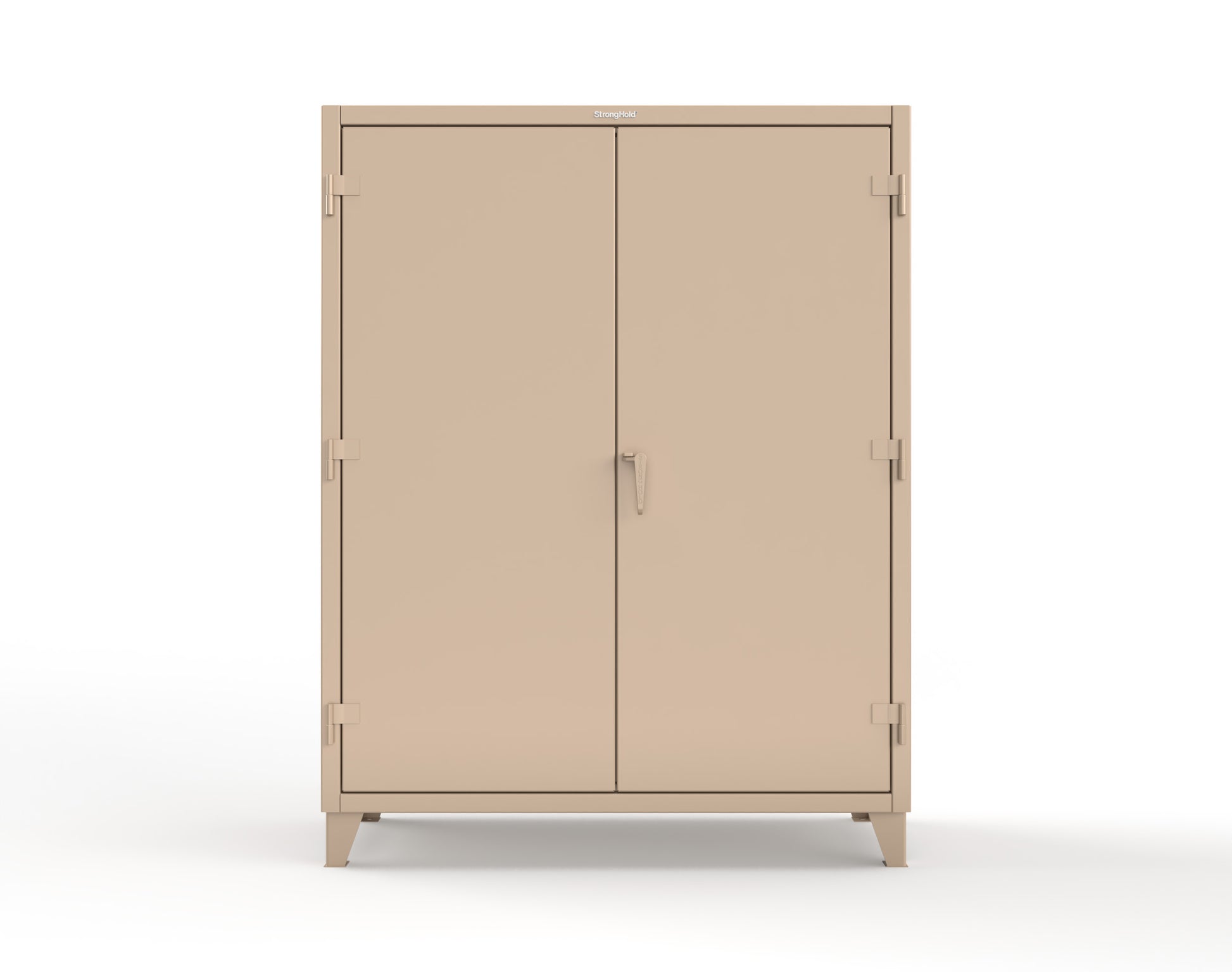 Extreme Duty 12 GA Industrial Cabinet with Multiple Sized Bins - 60 In. W x 24 In. D x 78 In. H - 56-BB-240-MOD-1019
