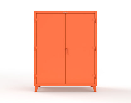 Extreme Duty 12 GA Industrial Cabinet with Multiple Sized Bins - 60 In. W x 24 In. D x 78 In. H - 56-BB-240-MOD-2009