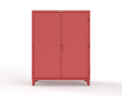 Extreme Duty 12 GA Industrial Cabinet with Multiple Sized Bins - 60 In. W x 24 In. D x 78 In. H - 56-BB-240-MOD-3001