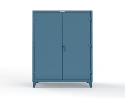 Extreme Duty 12 GA Industrial Cabinet with Multiple Sized Bins - 60 In. W x 24 In. D x 78 In. H - 56-BB-240-MOD-5001