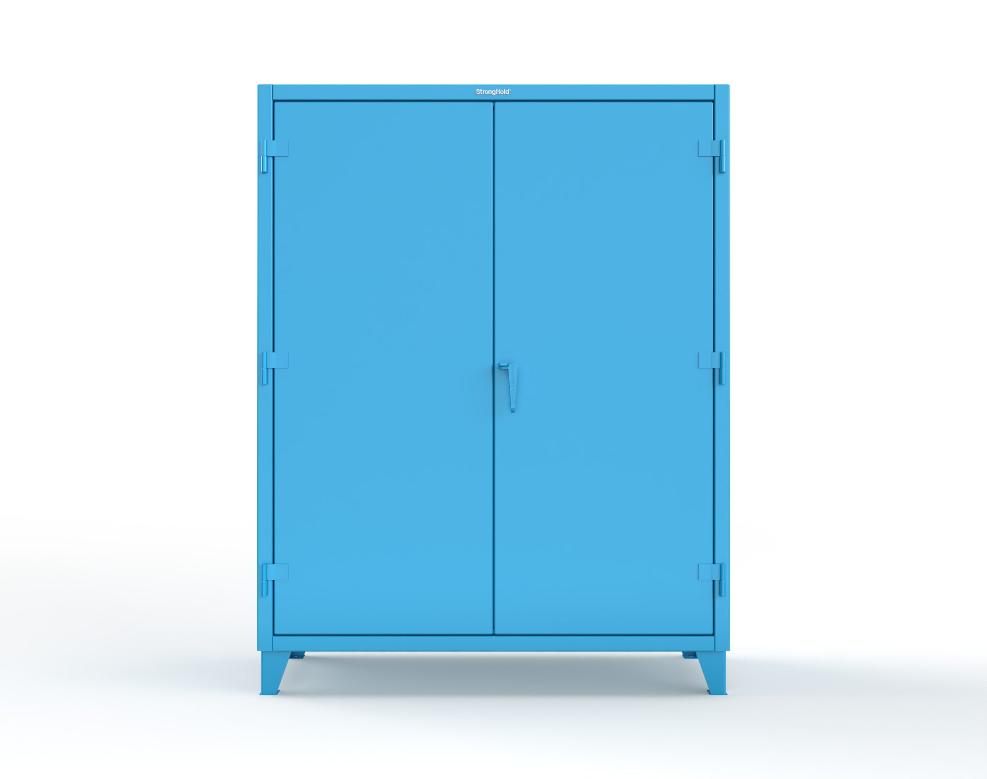 Extreme Duty 12 GA Industrial Cabinet with Multiple Sized Bins - 60 In. W x 24 In. D x 78 In. H - 56-BB-240-MOD-5012