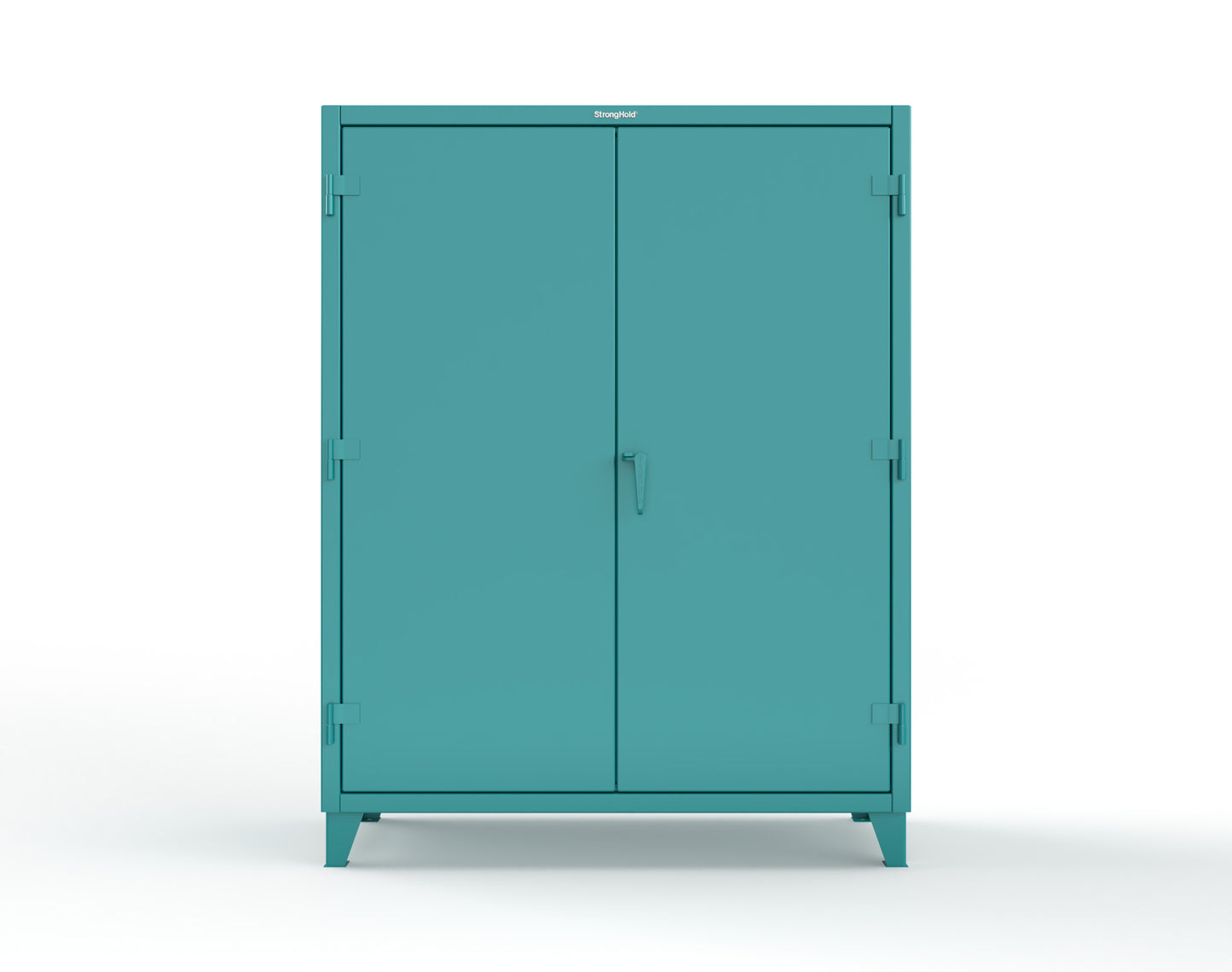 Extreme Duty 12 GA Industrial Cabinet with Multiple Sized Bins - 60 In. W x 24 In. D x 78 In. H - 56-BB-240-MOD-5021