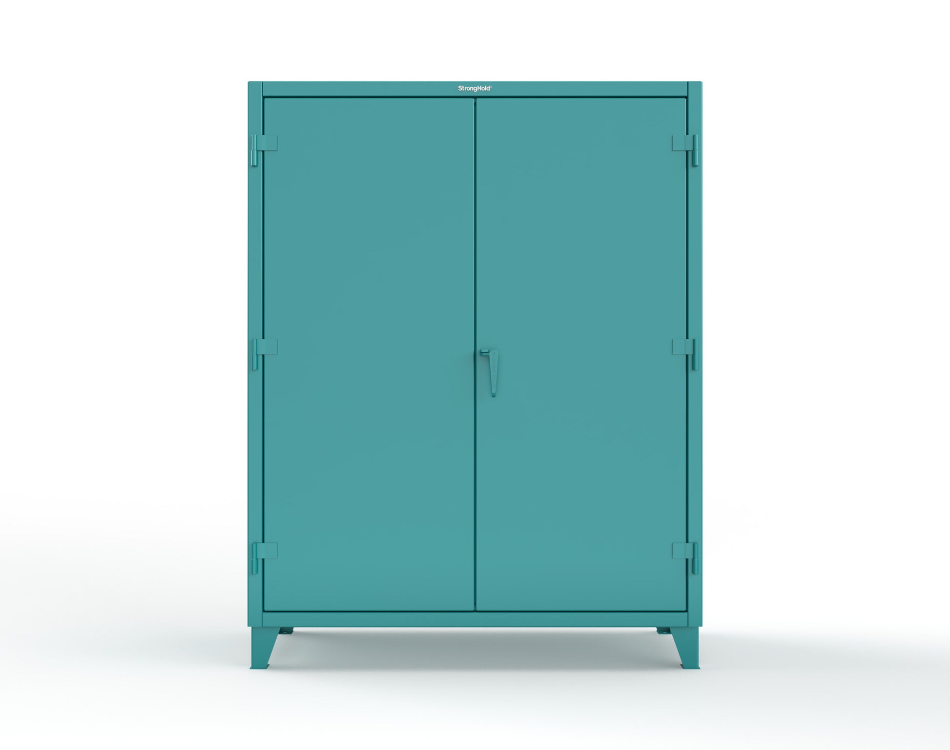 Extreme Duty 12 GA Industrial Cabinet with Multiple Sized Bins - 60 In. W x 24 In. D x 78 In. H - 56-BB-240-MOD-5021