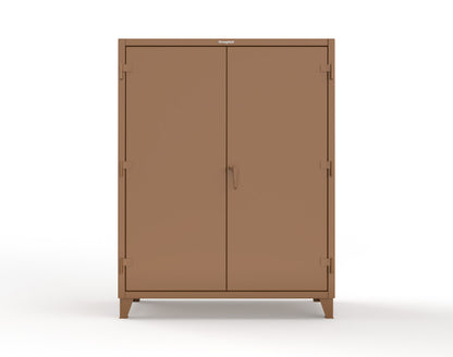 Extreme Duty 12 GA Industrial Cabinet with Multiple Sized Bins - 60 In. W x 24 In. D x 78 In. H - 56-BB-240-MOD-8008
