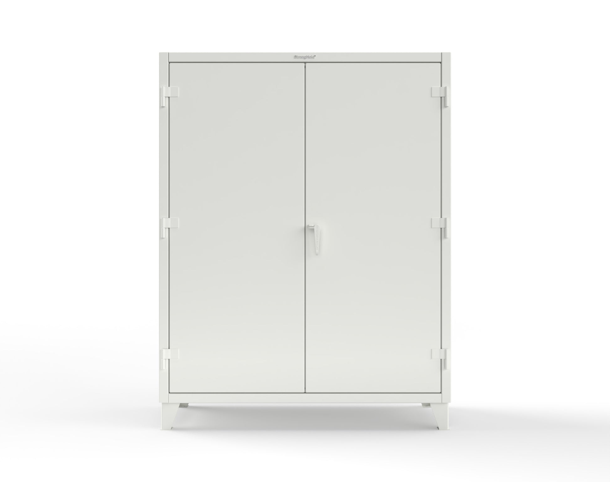 Extreme Duty 12 GA Industrial Cabinet with Multiple Sized Bins - 60 In. W x 24 In. D x 78 In. H - 56-BB-240-MOD-9003