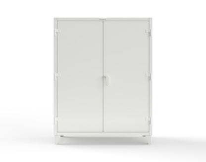 Extreme Duty 12 GA Industrial Cabinet with Multiple Sized Bins - 60 In. W x 24 In. D x 78 In. H - 56-BB-240-MOD-9003