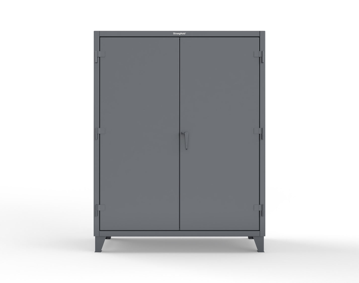 Extreme Duty 12 GA Rigging Cabinet with Hooks | 60 In. W x 24 In. D x 78 In. H - 56-BB-240W/Hooks-7024