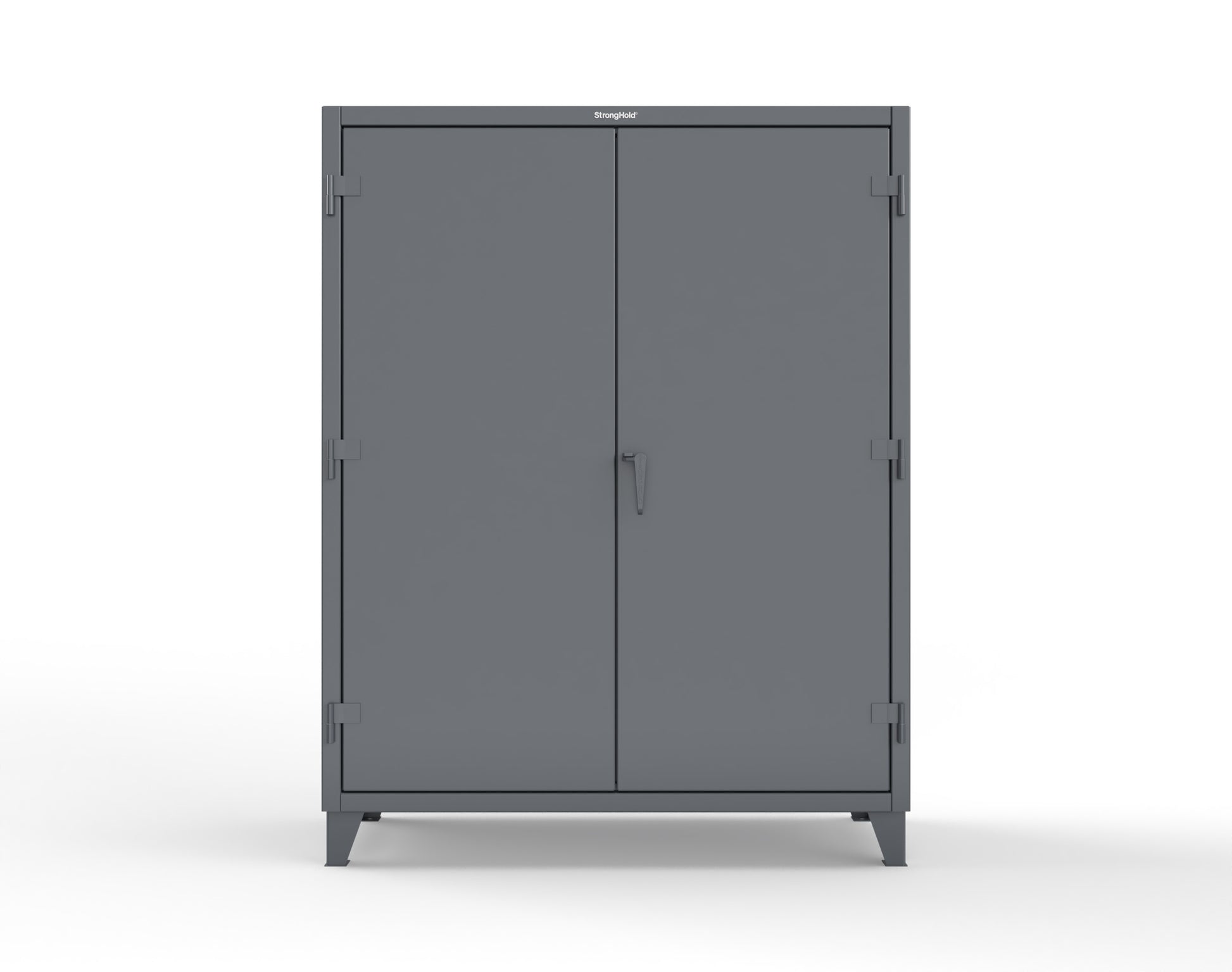 Extreme Duty 12 GA Rigging Cabinet with Hooks | 60 In. W x 24 In. D x 78 In. H - 56-BB-240W/Hooks-7024
