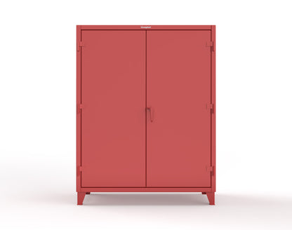 Extreme Duty 12 GA Rigging Cabinet with Hooks | 60 In. W x 24 In. D x 78 In. H - 56-BB-240W/Hooks-3001