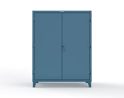 Extreme Duty 12 GA Rigging Cabinet with Hooks | 60 In. W x 24 In. D x 78 In. H - 56-BB-240W/Hooks-5001