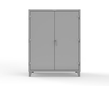 Extreme Duty 12 GA Rigging Cabinet with Hooks | 60 In. W x 24 In. D x 78 In. H - 56-BB-240W/Hooks-7037