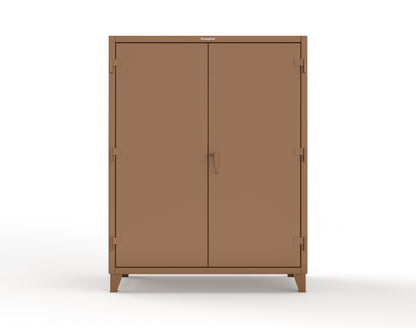 Extreme Duty 12 GA Rigging Cabinet with Hooks | 60 In. W x 24 In. D x 78 In. H - 56-BB-240W/Hooks-8008