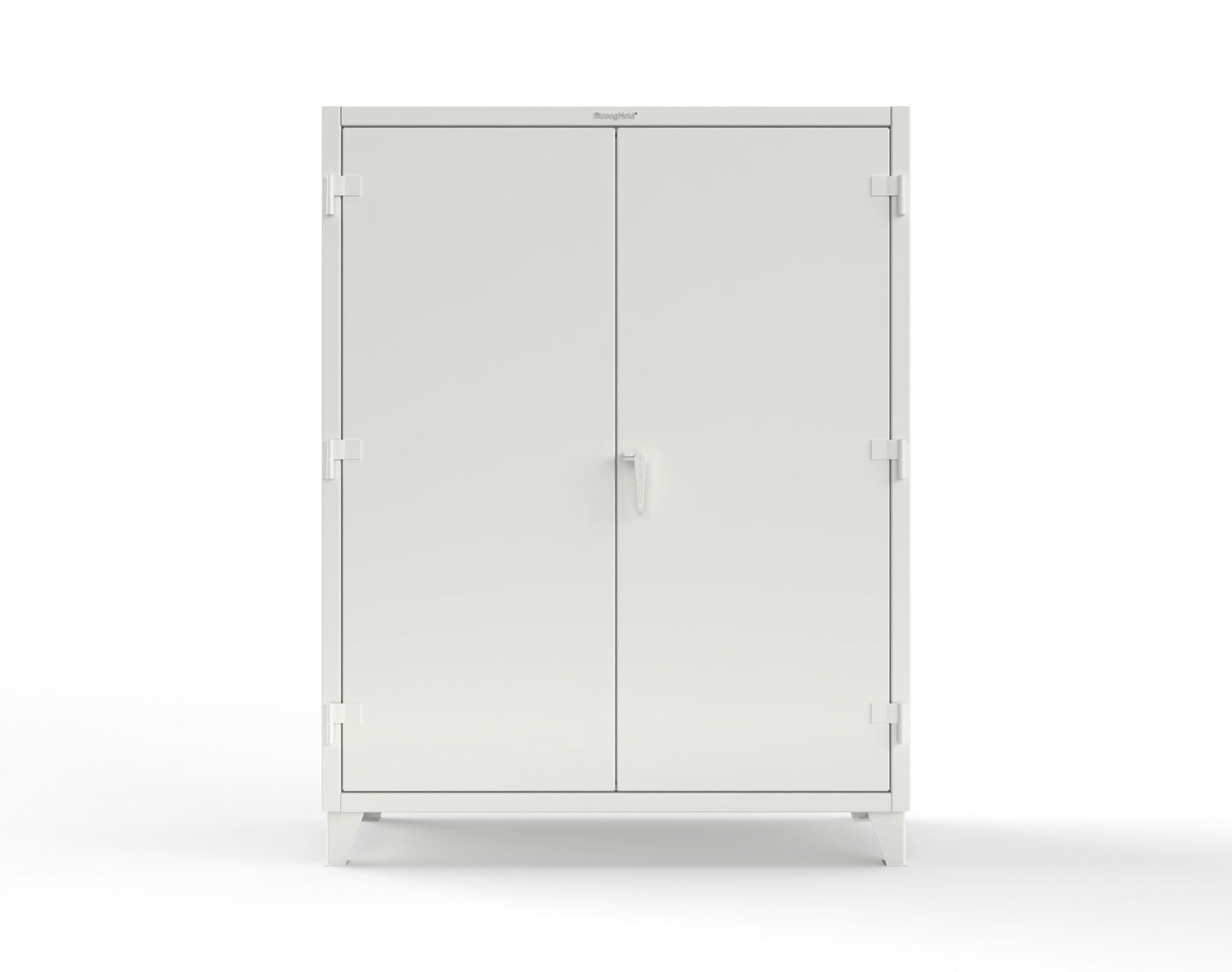 Extreme Duty 12 GA Rigging Cabinet with Hooks | 60 In. W x 24 In. D x 78 In. H - 56-BB-240W/Hooks-9003