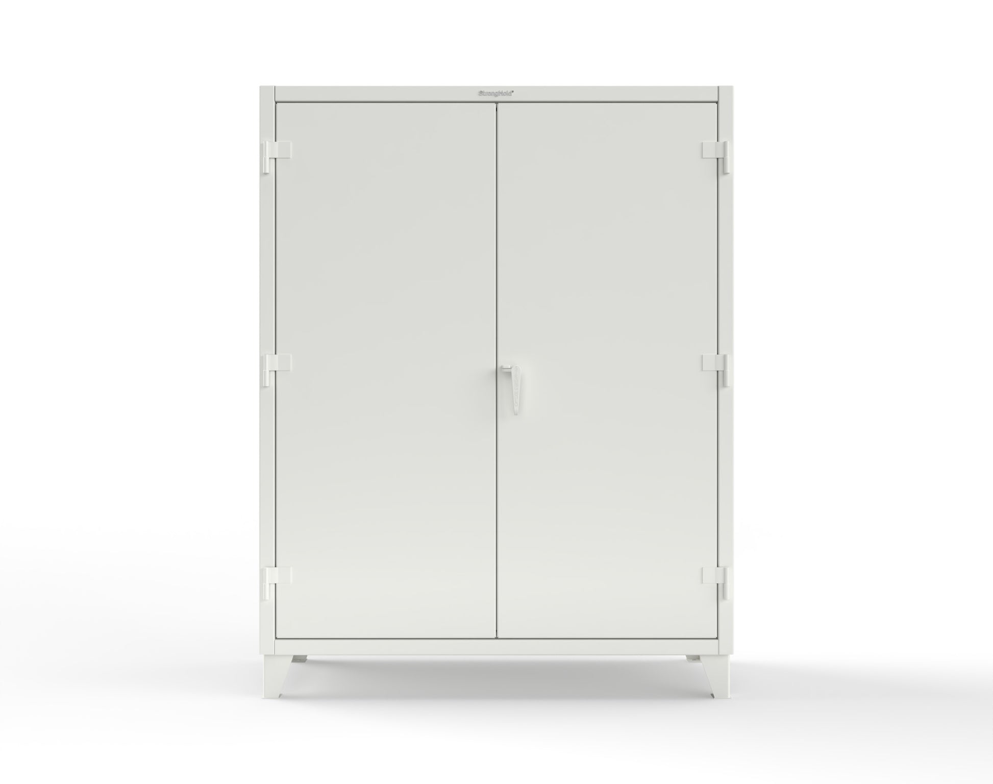 Extreme Duty 12 GA Rigging Cabinet with Hooks | 60 In. W x 24 In. D x 78 In. H - 56-BB-240W/Hooks-9003