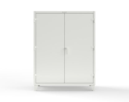 Extreme Duty 12 GA Rigging Cabinet with Hooks | 60 In. W x 24 In. D x 78 In. H - 56-BB-240W/Hooks-9003
