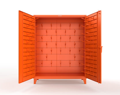 Extreme Duty 12 GA Rigging Cabinet with Hooks | 60 In. W x 24 In. D x 78 In. H - 56-BB-240W/Hooks-2009