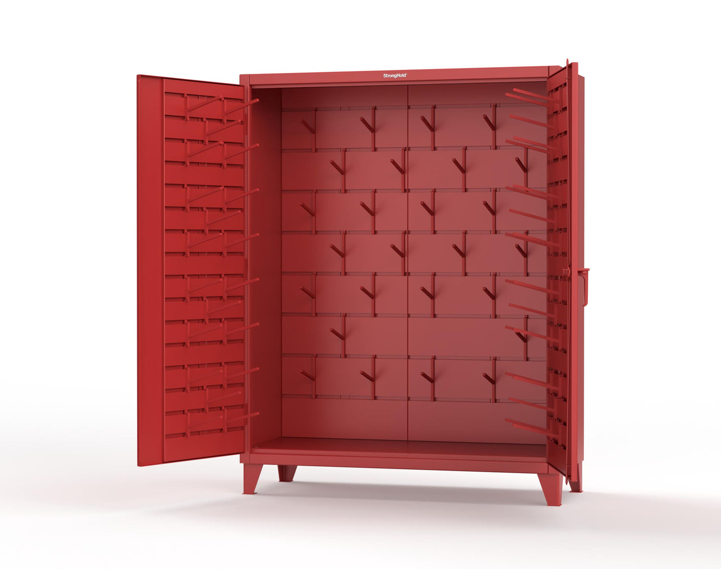 Extreme Duty 12 GA Rigging Cabinet with Hooks | 60 In. W x 24 In. D x 78 In. H - 56-BB-240W/Hooks-3001