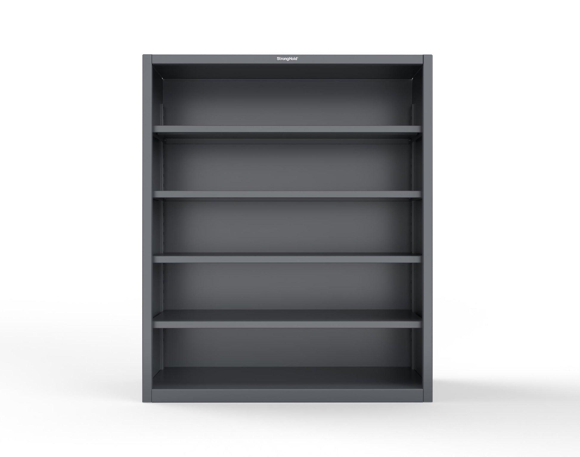 Extreme Duty 12 GA Closed Shelving Unit with 4 Shelves - 60 In. W x 24 In. D x 72 In. H - 56-CSU-244-7024