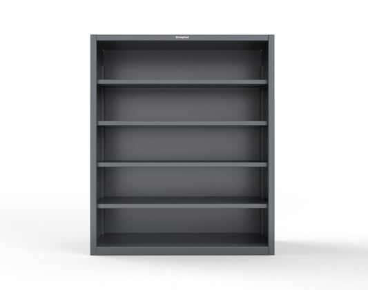 Extreme Duty 12 GA Closed Shelving Unit with 4 Shelves - 60 In. W x 24 In. D x 72 In. H - 56-CSU-244-7024