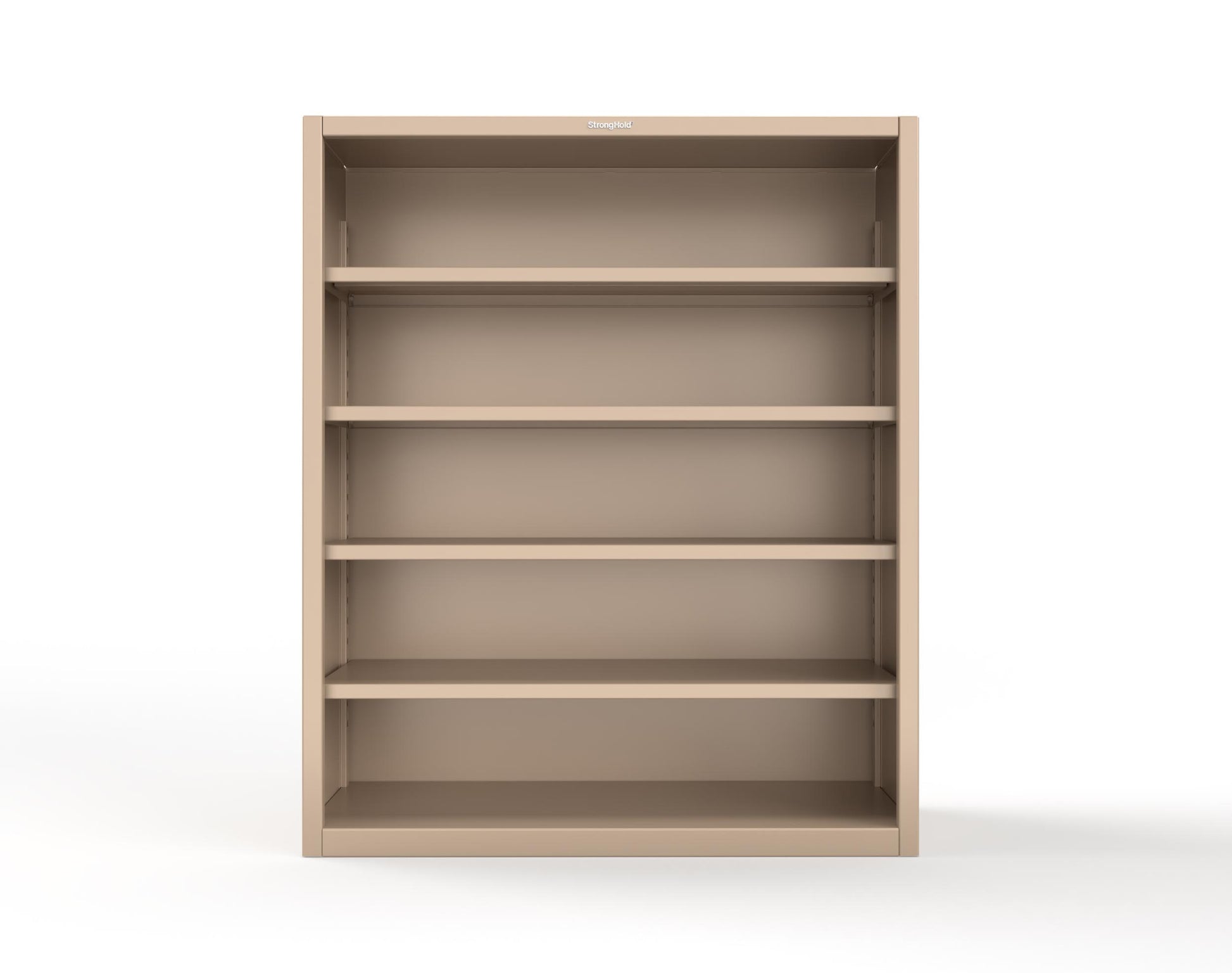 Extreme Duty 12 GA Closed Shelving Unit with 4 Shelves - 60 In. W x 24 In. D x 72 In. H - 56-CSU-244-1019