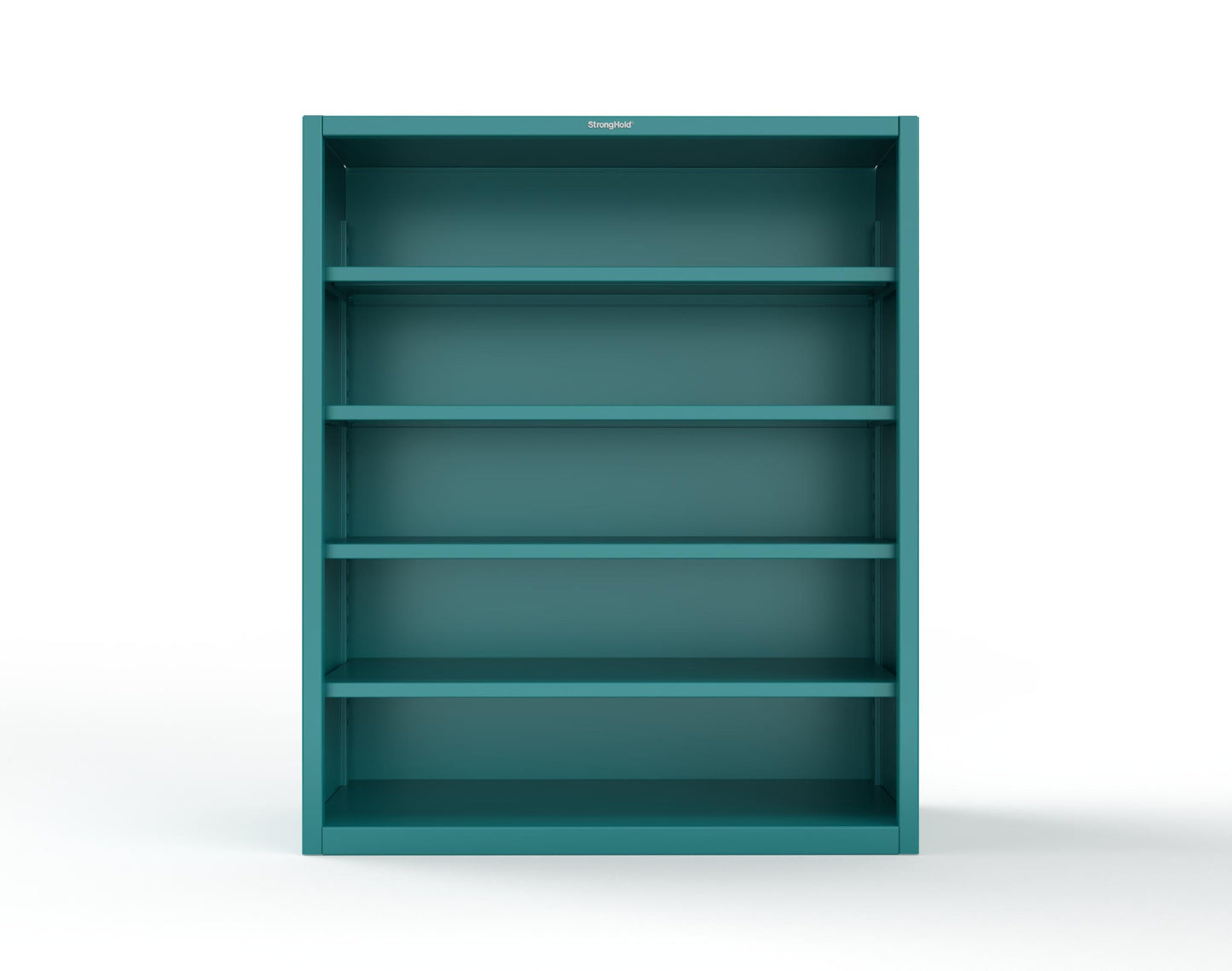 Extreme Duty 12 GA Closed Shelving Unit with 4 Shelves - 60 In. W x 24 In. D x 72 In. H