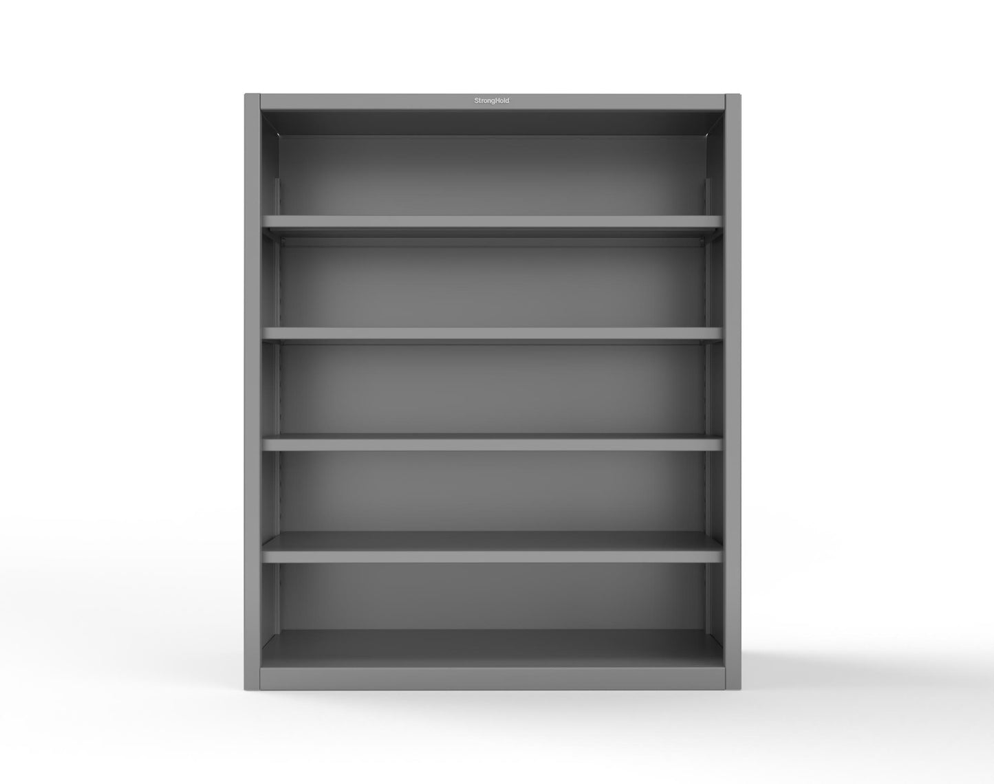 Extreme Duty 12 GA Closed Shelving Unit with 4 Shelves - 60 In. W x 24 In. D x 72 In. H - 56-CSU-244-7037