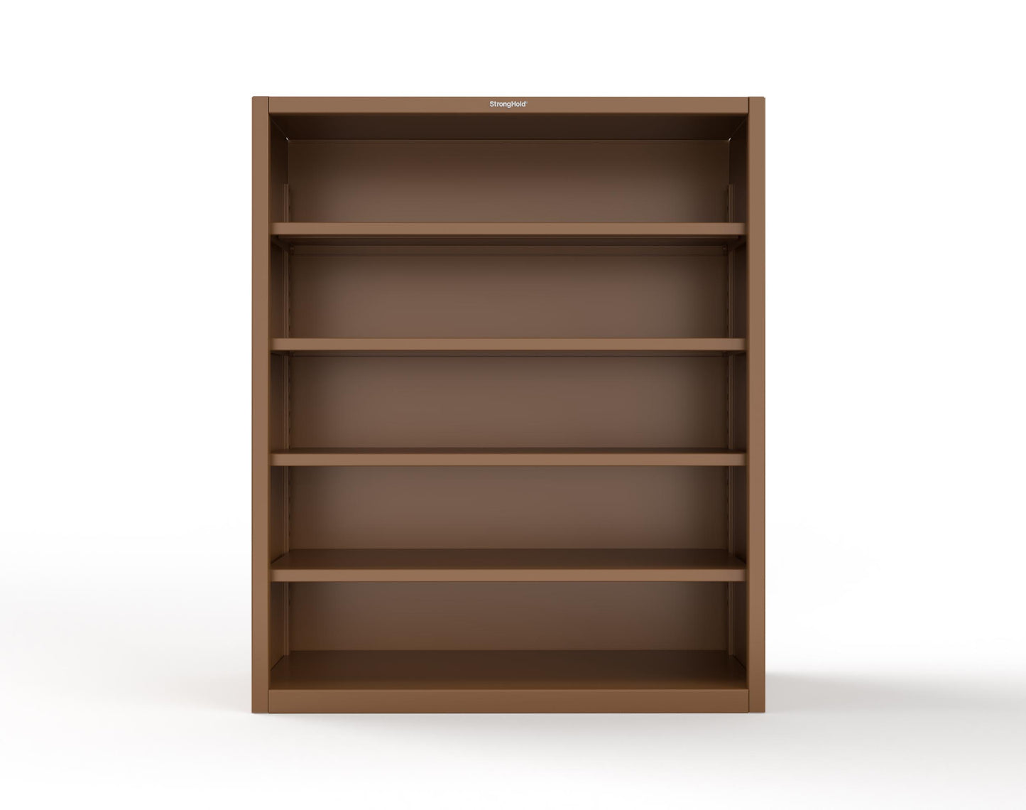 Extreme Duty 12 GA Closed Shelving Unit with 4 Shelves - 60 In. W x 24 In. D x 72 In. H - 56-CSU-244-8008