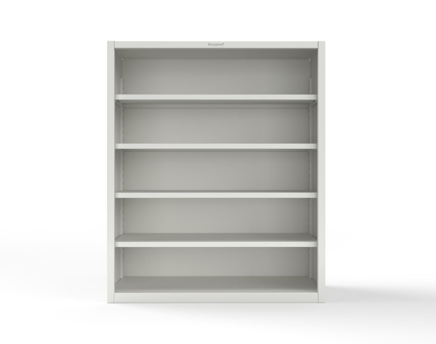 Extreme Duty 12 GA Closed Shelving Unit with 4 Shelves - 60 In. W x 24 In. D x 72 In. H - 56-CSU-244-9003