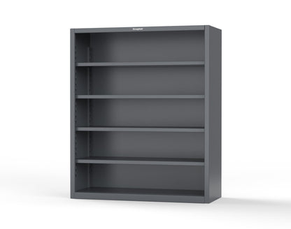 Extreme Duty 12 GA Closed Shelving Unit with 4 Shelves - 60 In. W x 24 In. D x 72 In. H - 56-CSU-244-7024