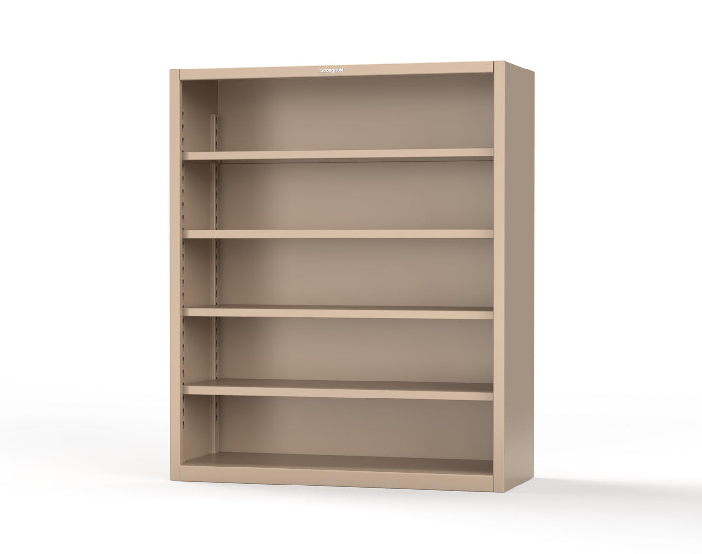 Extreme Duty 12 GA Closed Shelving Unit with 4 Shelves - 60 In. W x 24 In. D x 72 In. H - 56-CSU-244-1019