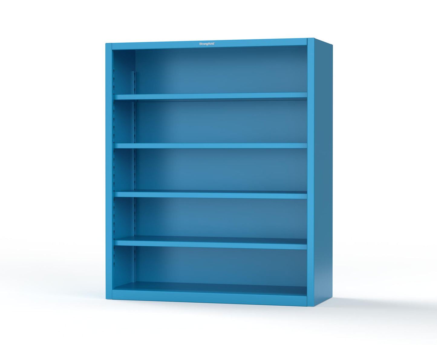 Extreme Duty 12 GA Closed Shelving Unit with 4 Shelves - 60 In. W x 24 In. D x 72 In. H - 56-CSU-244-5012