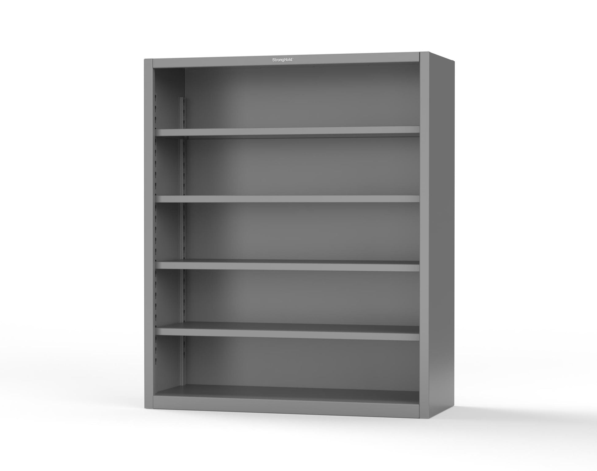 Extreme Duty 12 GA Closed Shelving Unit with 4 Shelves - 60 In. W x 24 In. D x 72 In. H - 56-CSU-244-7037