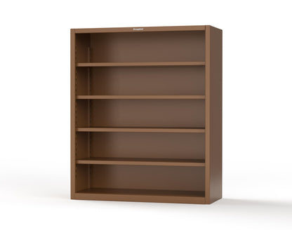 Extreme Duty 12 GA Closed Shelving Unit with 4 Shelves - 60 In. W x 24 In. D x 72 In. H - 56-CSU-244-8008