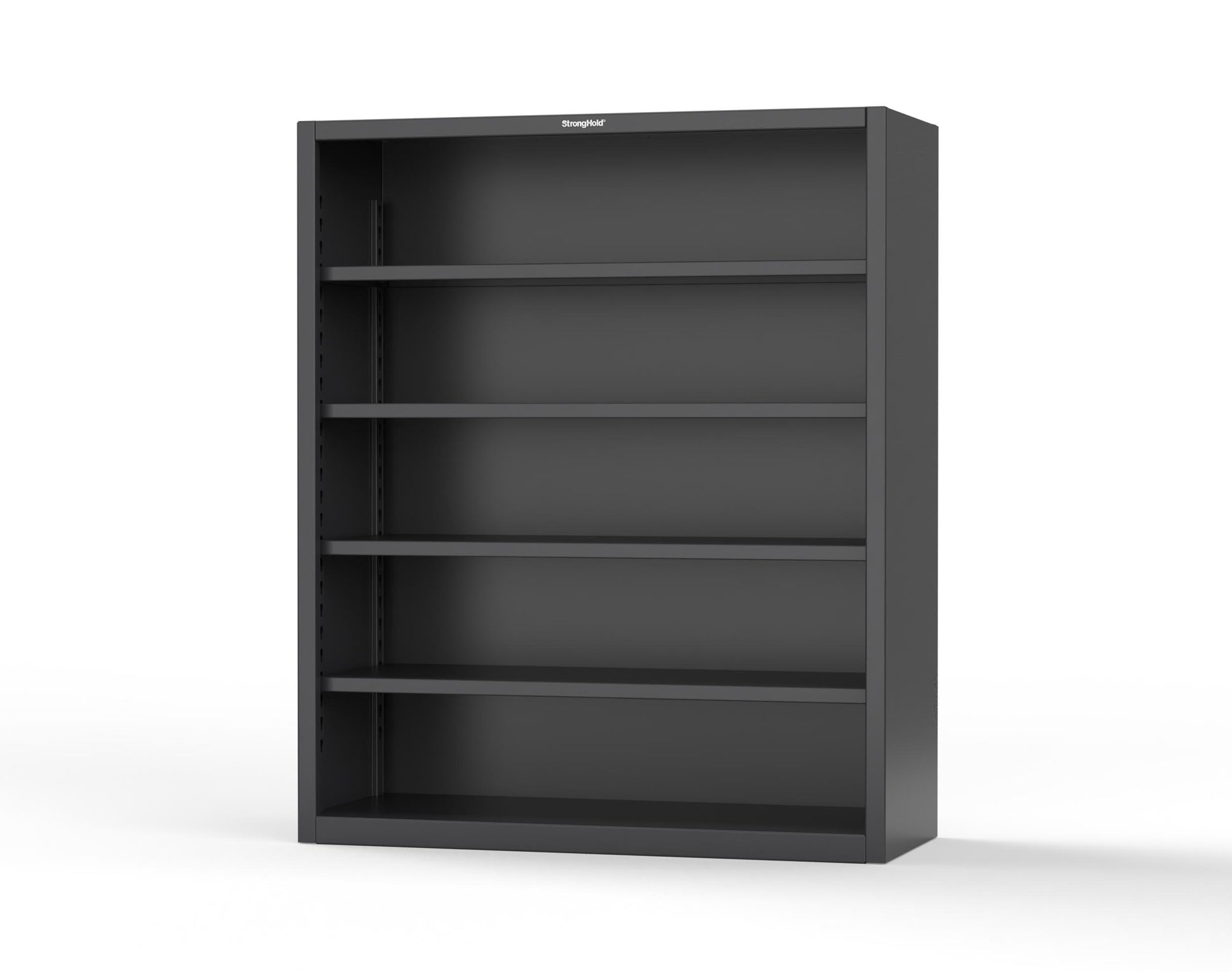 Extreme Duty 12 GA Closed Shelving Unit with 4 Shelves - 60 In. W x 24 In. D x 72 In. H - 56-CSU-244-9005