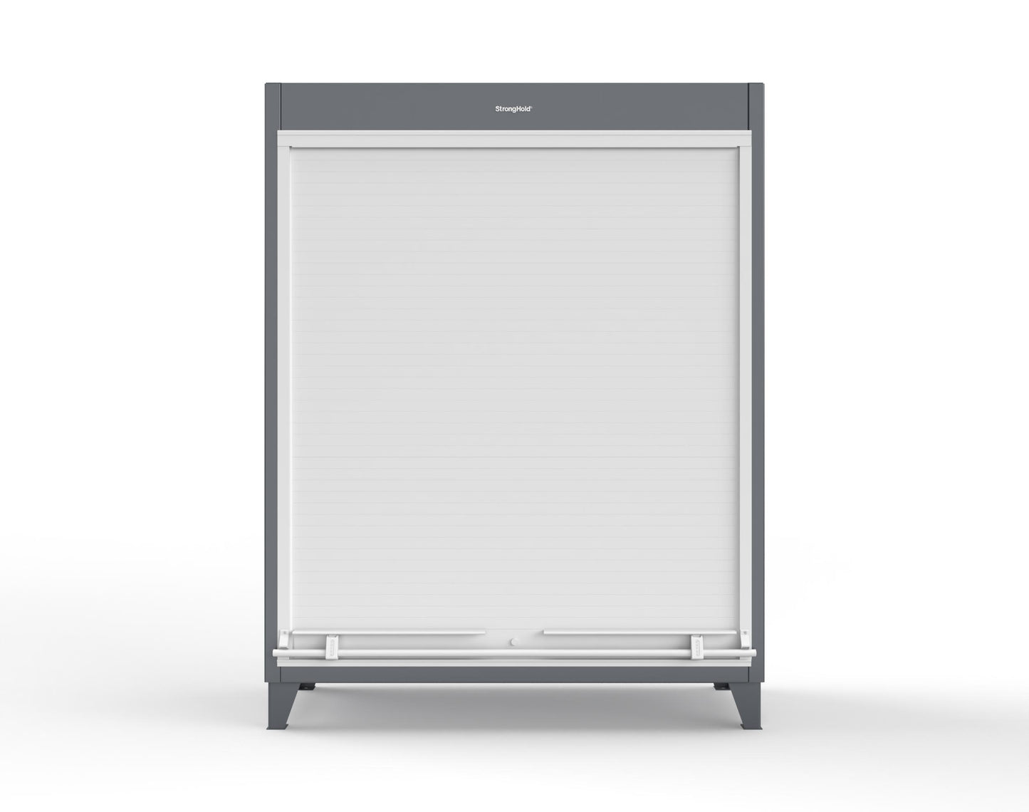 Extreme Duty 12 GA Cabinet with Roll-Up Door, 4 Shelves - 60 In. W x 24 In. D x 78 In. H - 56-RUDD-244-7024