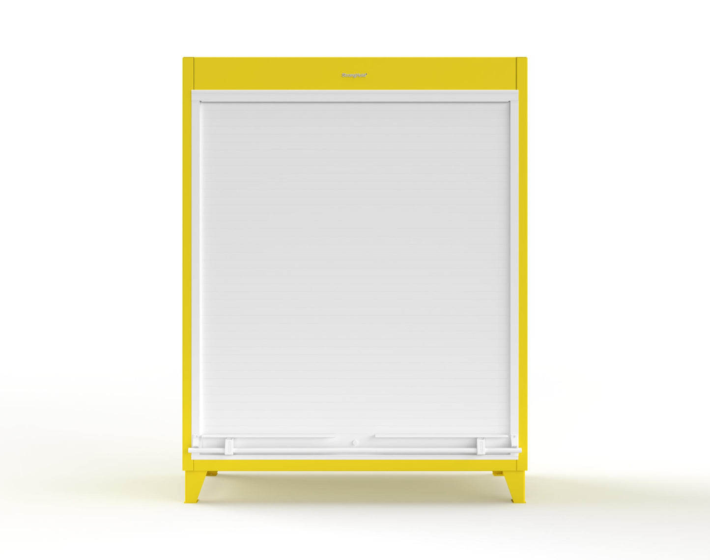 Extreme Duty 12 GA Cabinet with Roll-Up Door, 4 Shelves - 60 In. W x 24 In. D x 78 In. H - 56-RUDD-244-1021