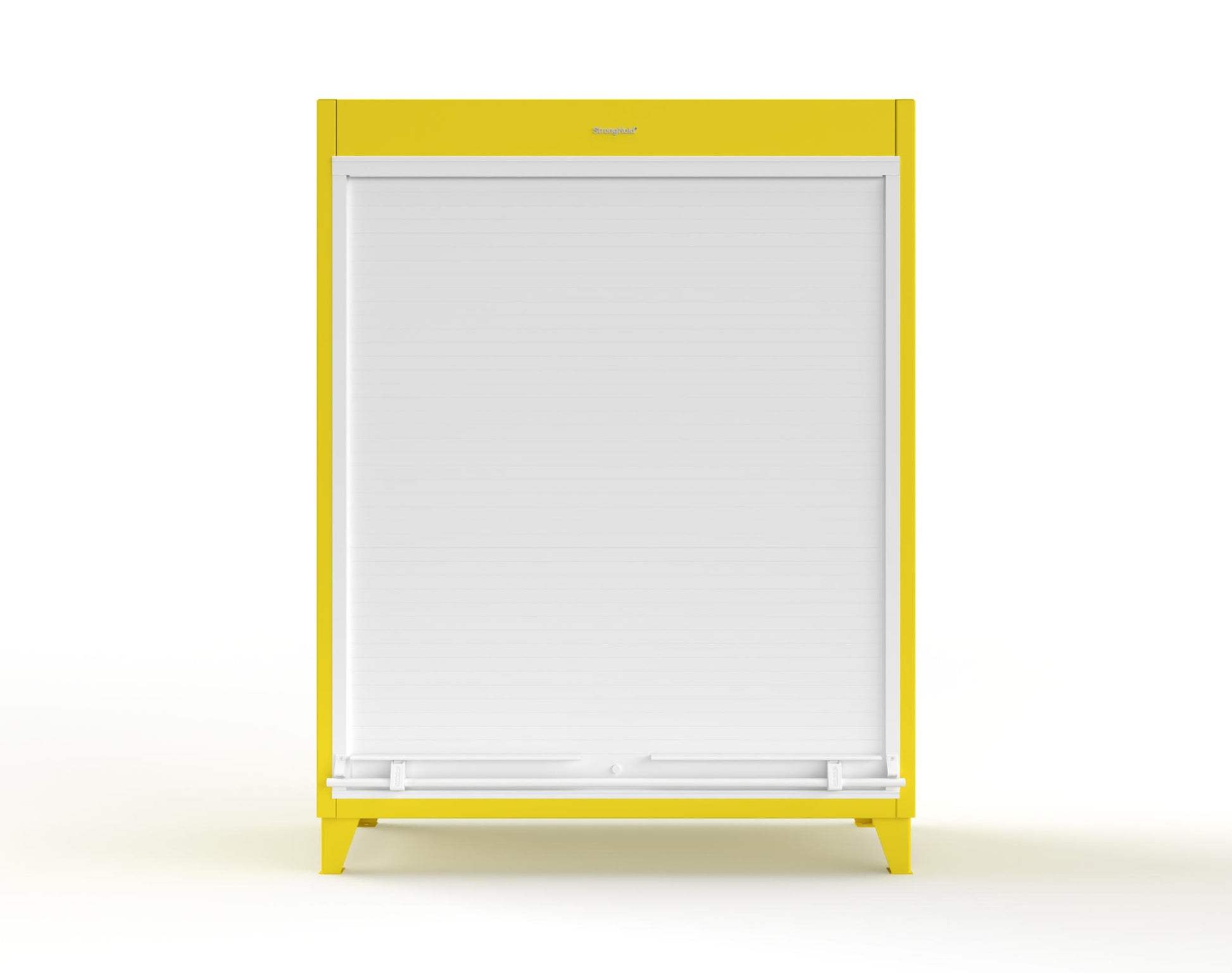 Extreme Duty 12 GA Cabinet with Roll-Up Door, 4 Shelves - 60 In. W x 24 In. D x 78 In. H - 56-RUDD-244-1021