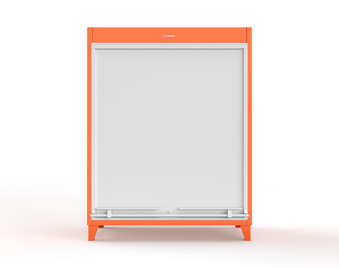 Extreme Duty 12 GA Cabinet with Roll-Up Door, 4 Shelves - 60 In. W x 24 In. D x 78 In. H - 56-RUDD-244-2009