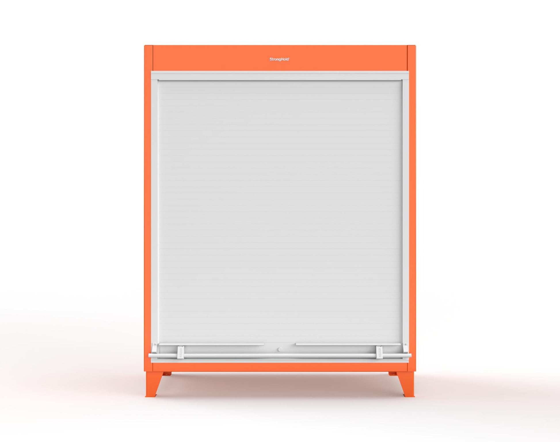 Extreme Duty 12 GA Cabinet with Roll-Up Door, 4 Shelves - 60 In. W x 24 In. D x 78 In. H - 56-RUDD-244-2009
