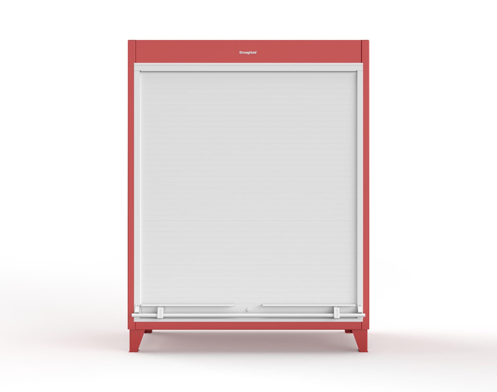 Extreme Duty 12 GA Cabinet with Roll-Up Door, 4 Shelves - 60 In. W x 24 In. D x 78 In. H - 56-RUDD-244-3001