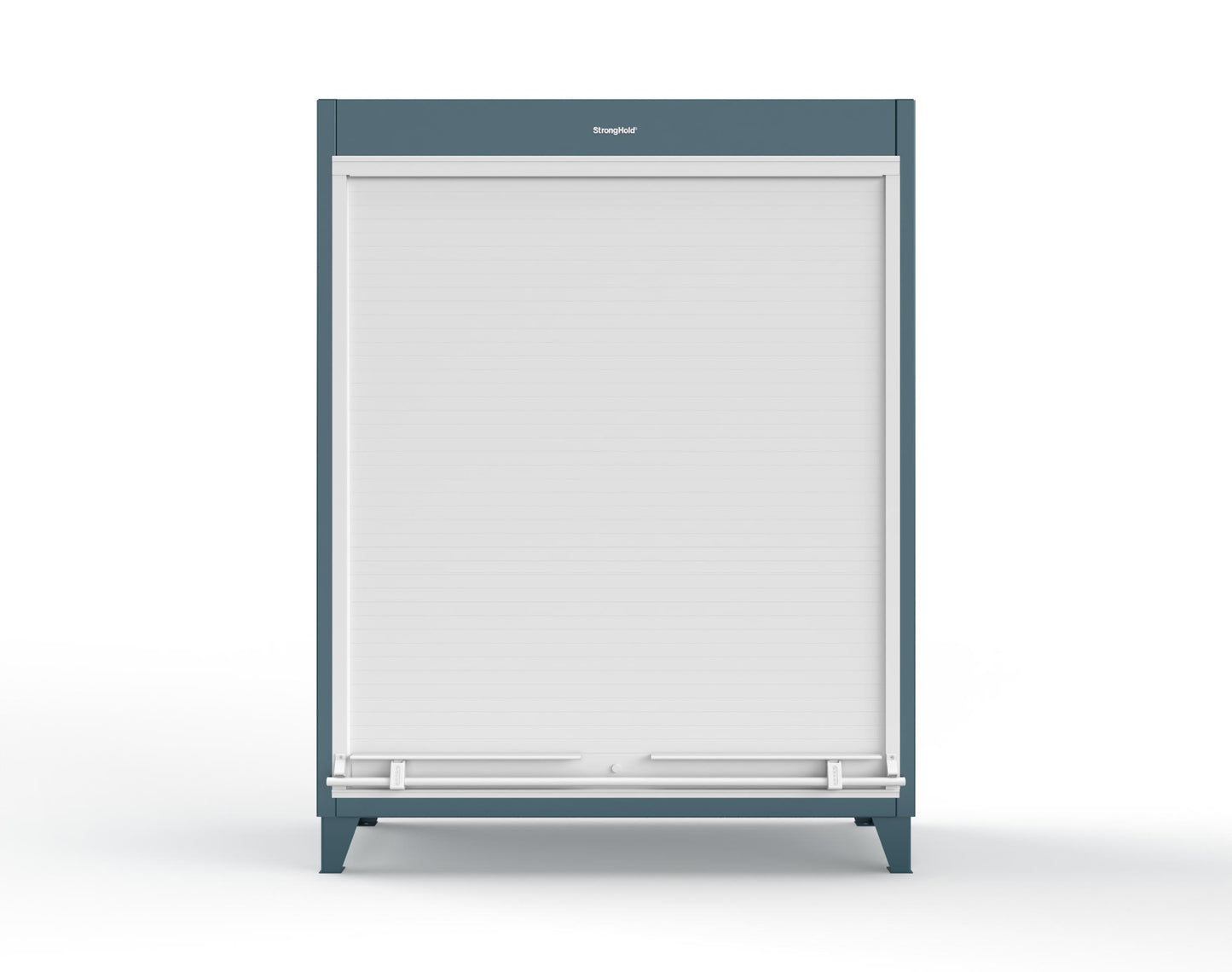Extreme Duty 12 GA Cabinet with Roll-Up Door, 4 Shelves - 60 In. W x 24 In. D x 78 In. H - 56-RUDD-244-5001